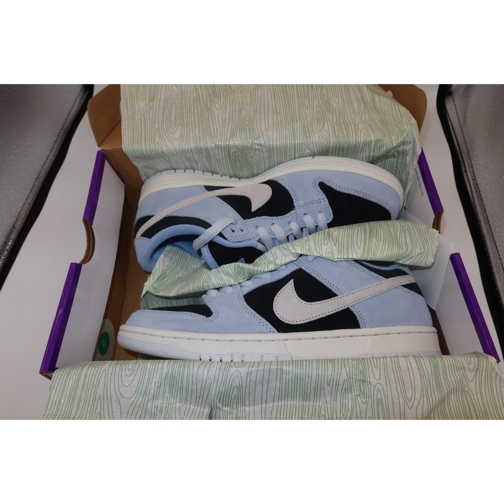 Nike SB Dunk Low Pro Blue Chill Suede Men's Size 10 / Women 11.5 - New w/ Box - Picture 2 of 9